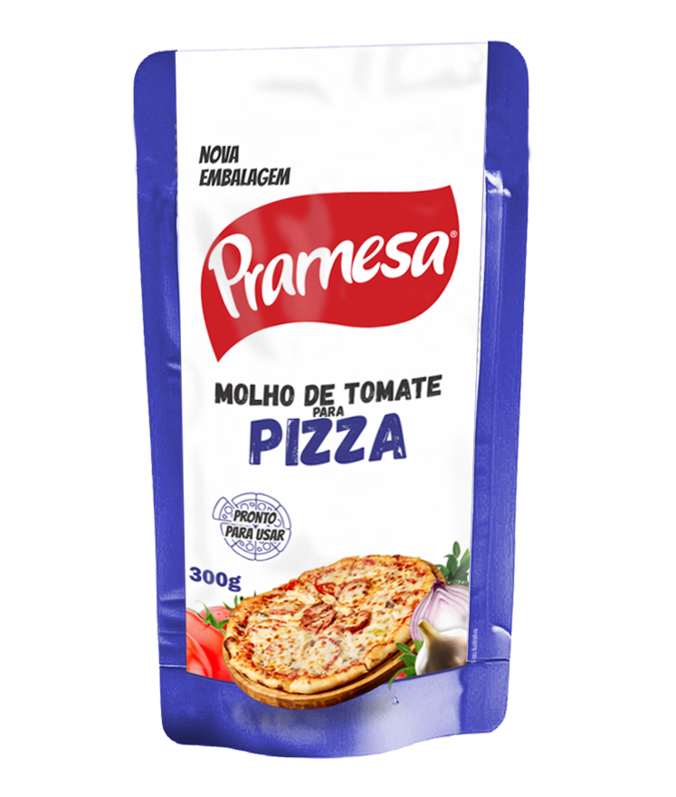 Molho De Tomate Pizza Sache Pramesa 300g